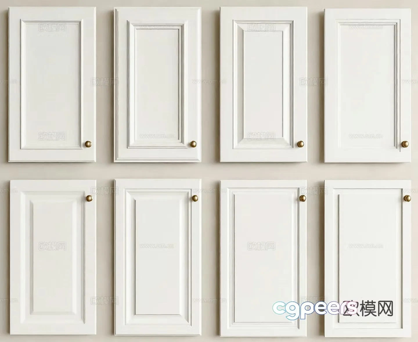 French European style other doors Cabinet doors Shoe cabinet cabinet doors Wardrobe cabinet doors Wine cabinet cabinet doors French cabinet doors 3D model
