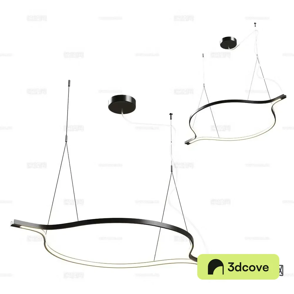 MODO ring chandelier metal chandelier