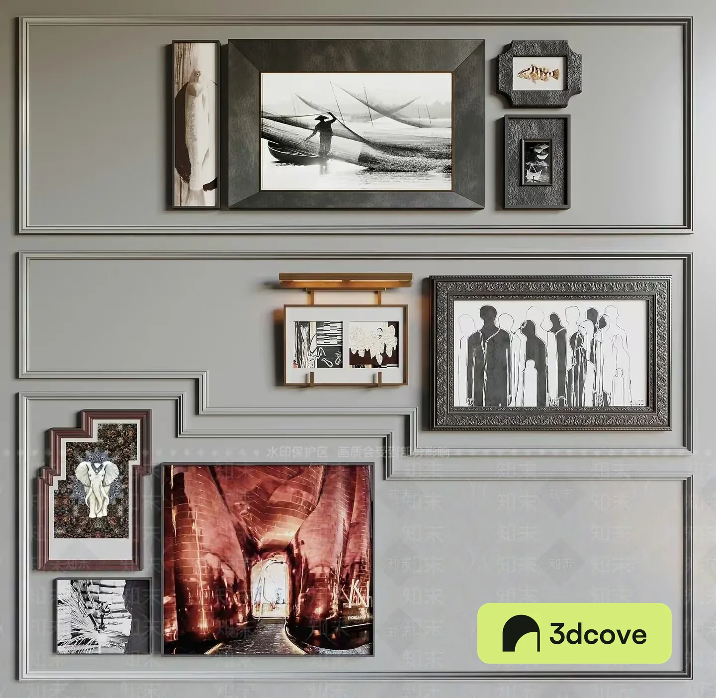 Black And White Art Pieces