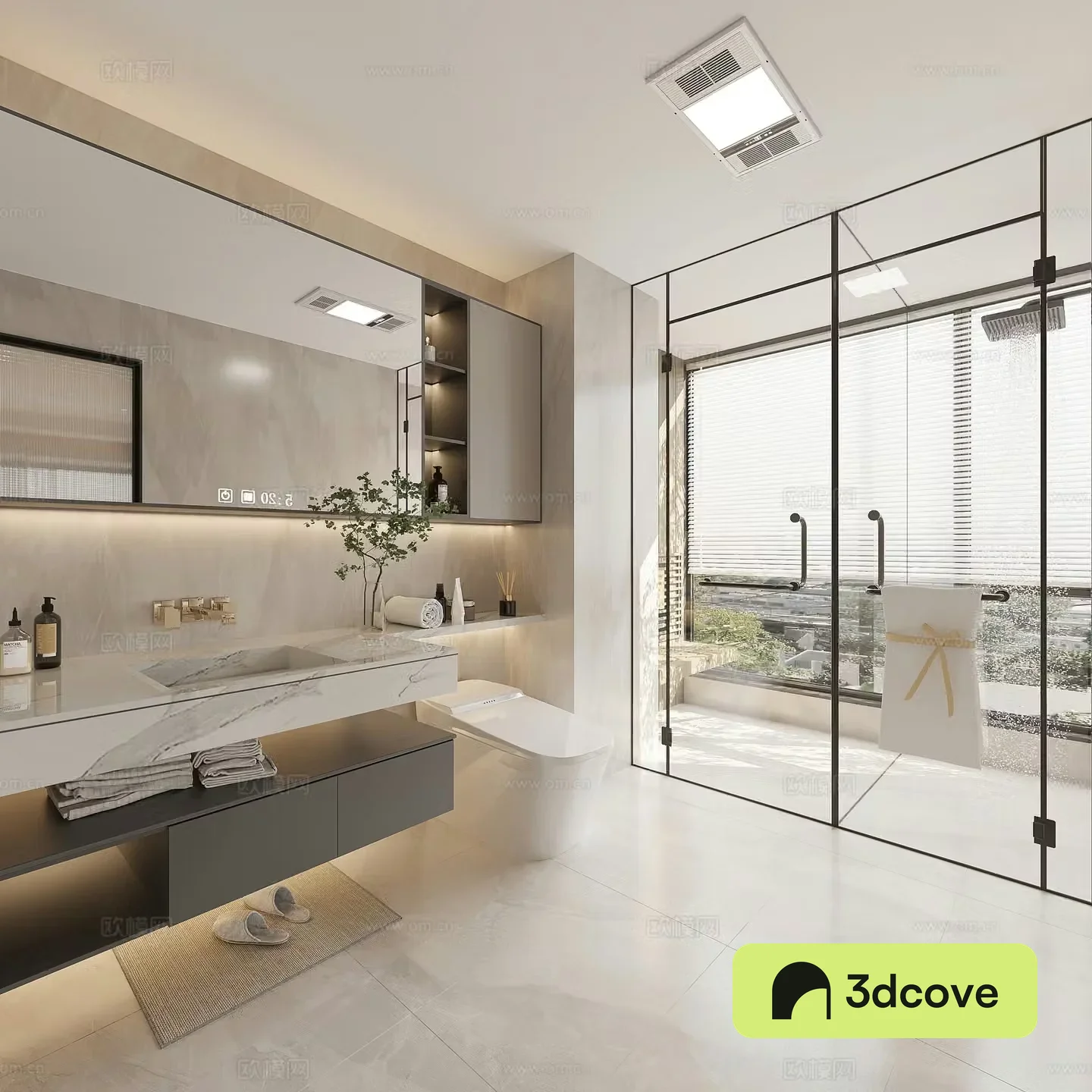 Modern bathroom