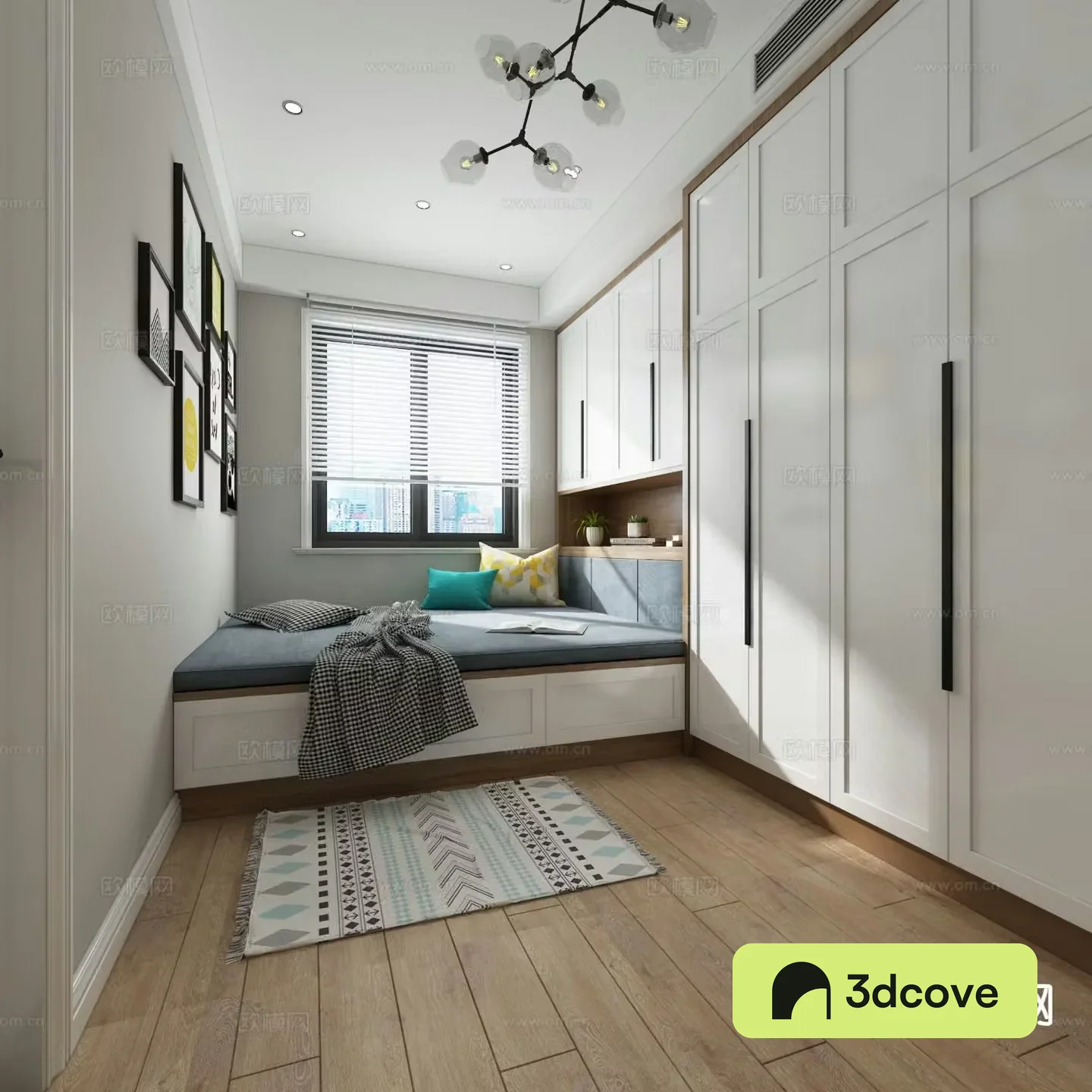 Nordic tatami bedroom