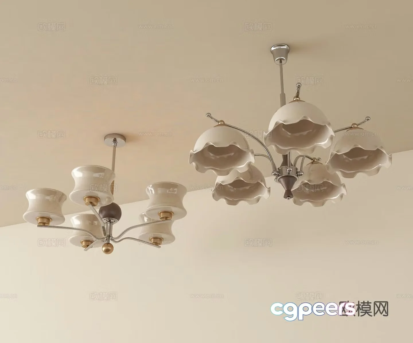 Chandelier Lighting Indoor Lighting 3D Model