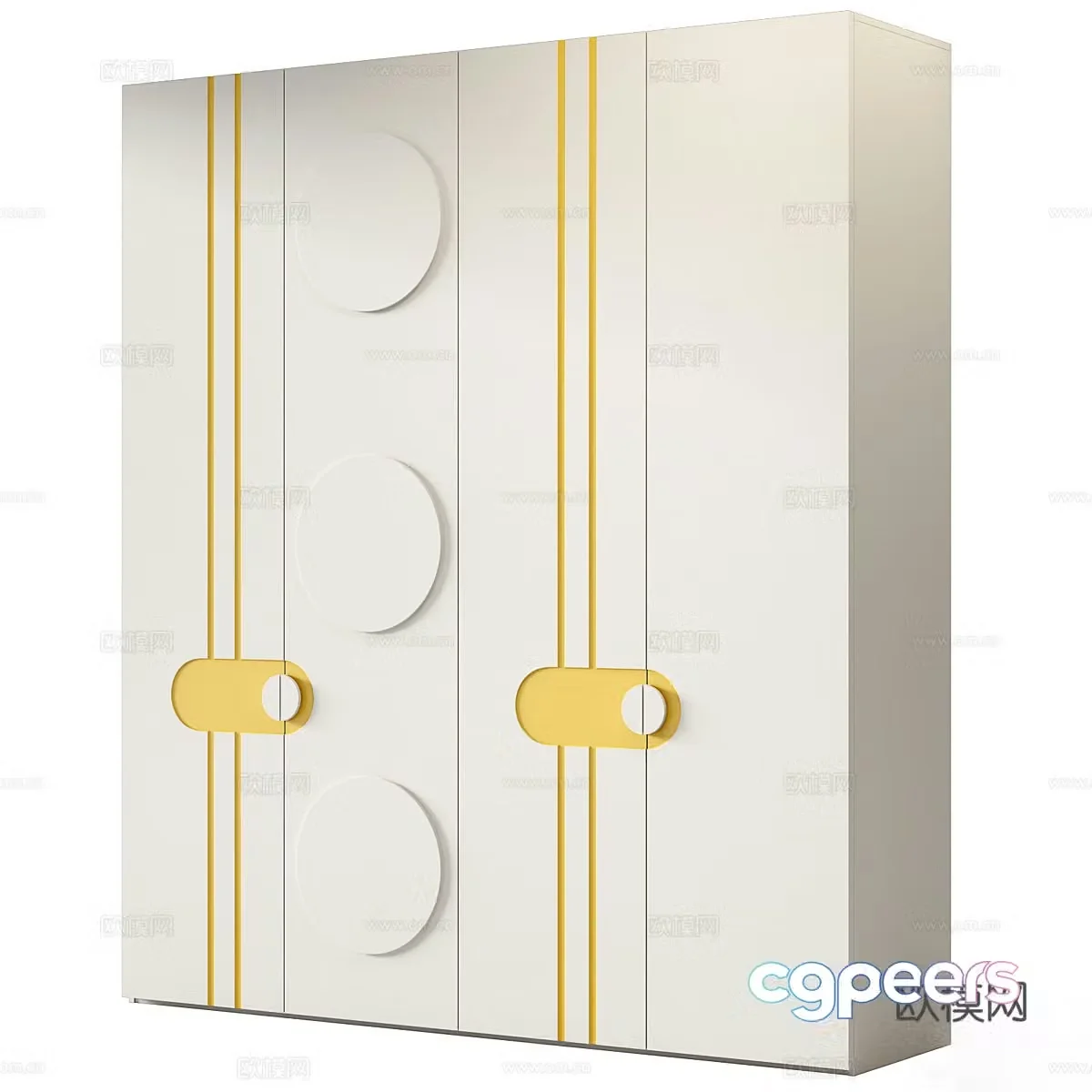 3D model of entrance cabinet