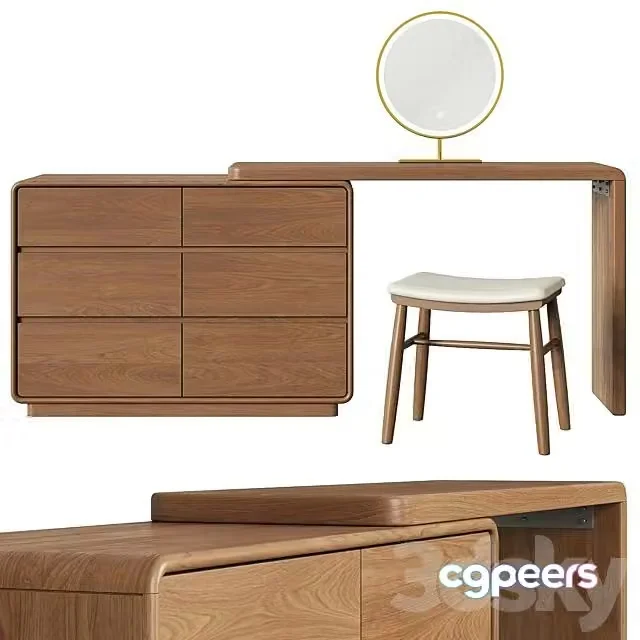 3ds Max Free – GVAwood telescopic dressing table
