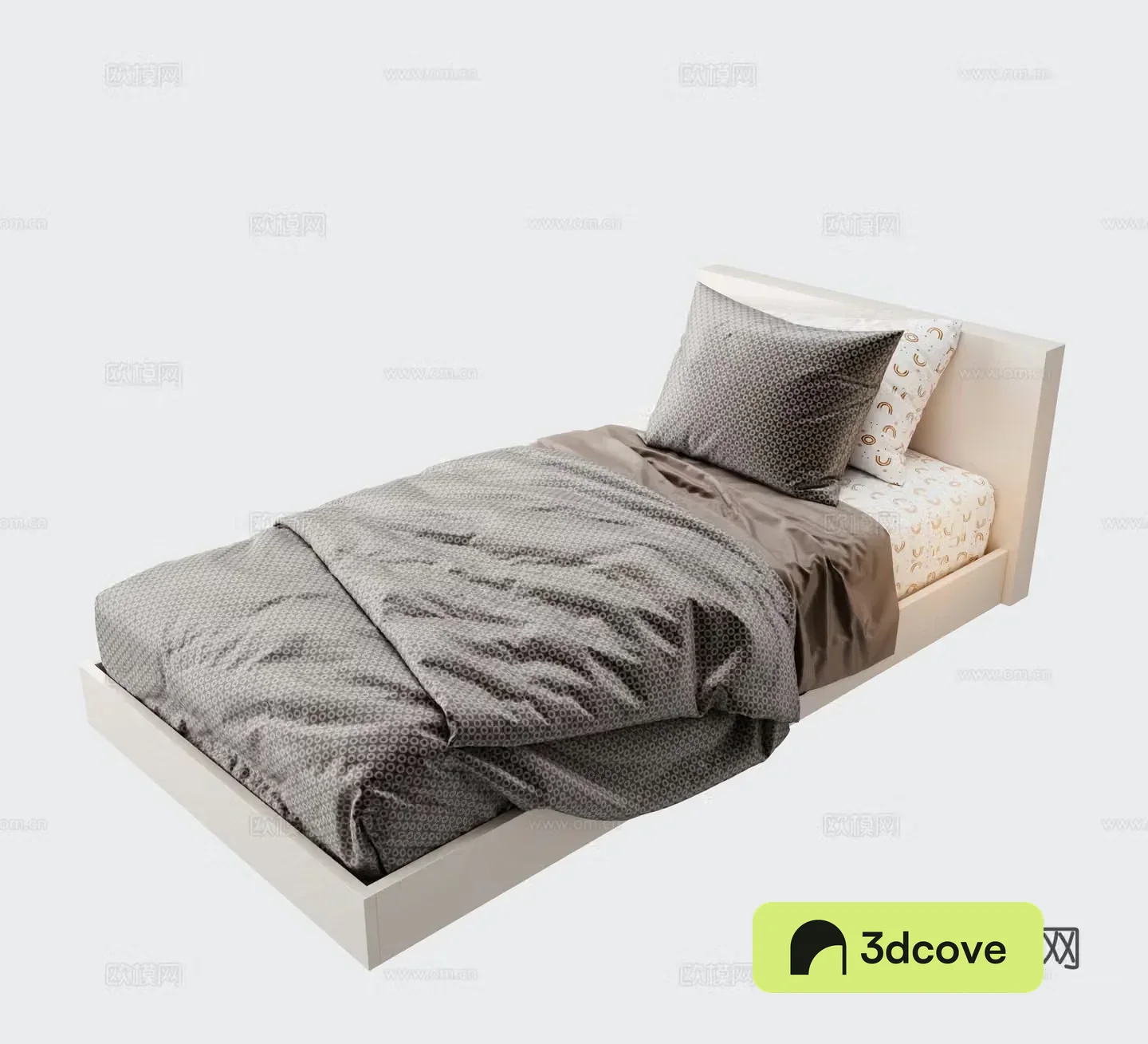 Modern single bed