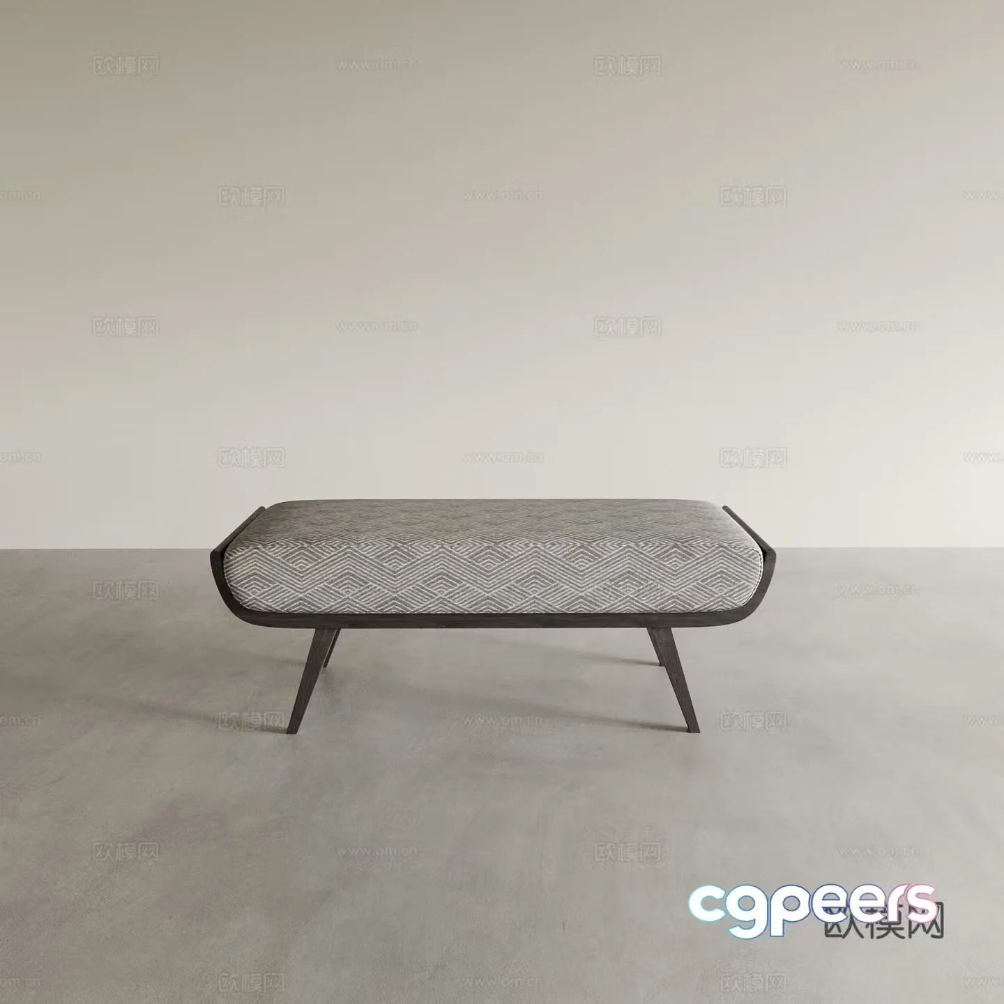 Sofa stool shoe change stool imperial concubine couch bed couch foot couch piano stool bench makeup stool comb 3D model