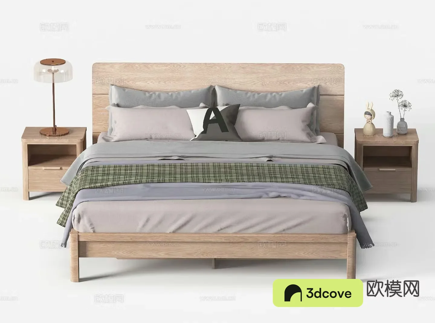 Nordic double bed