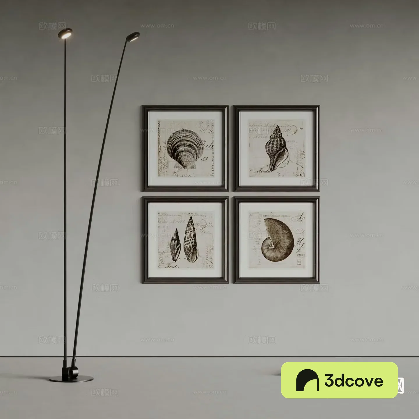 Modern decorative painting sketch