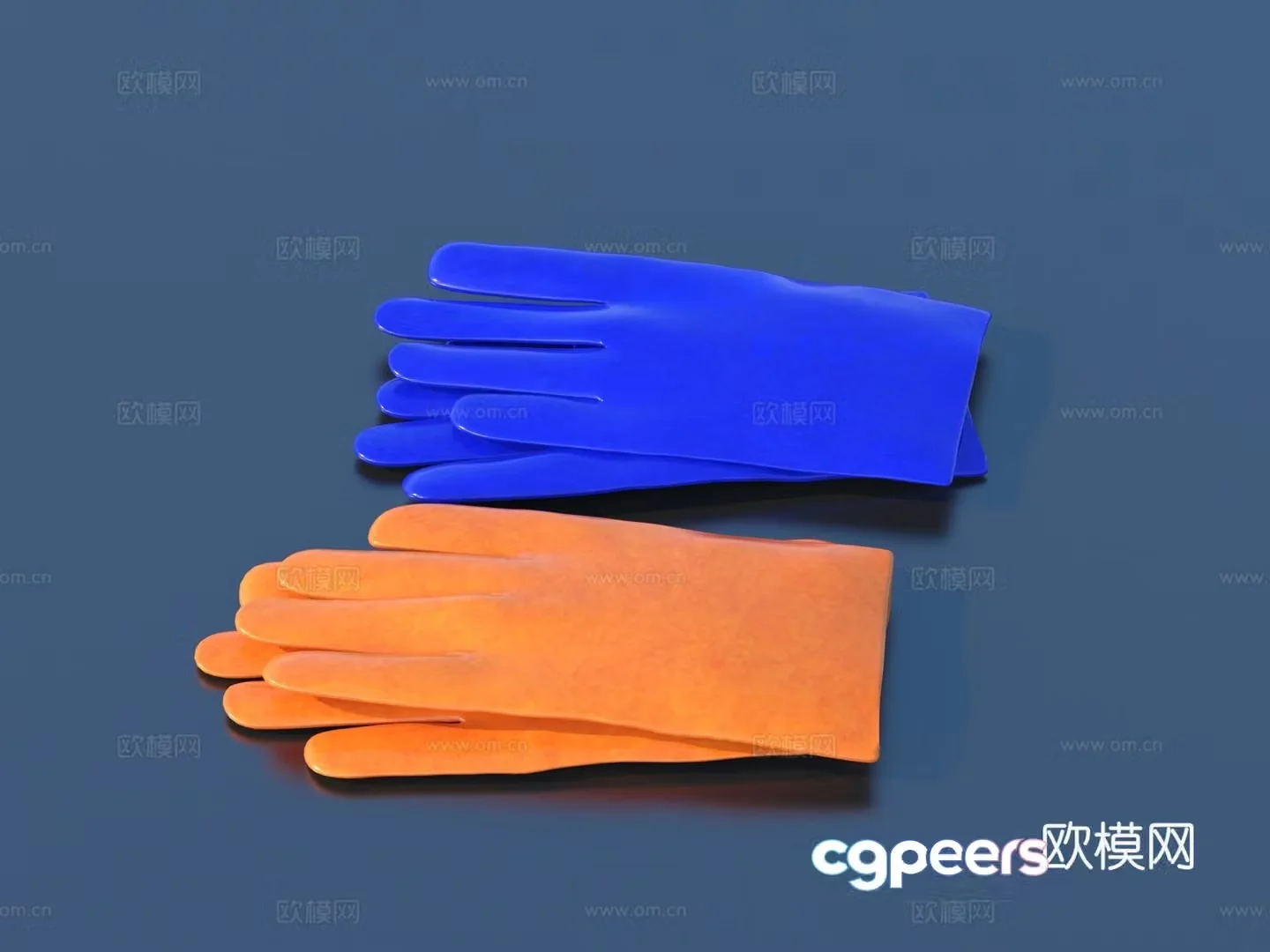 Gloves Hardware Tools 3D Model
