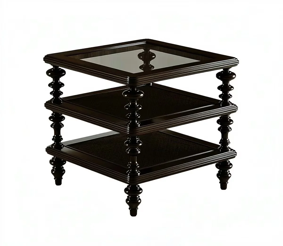 Dark Brown End Table 3D Model – 22944 – VRAY Render