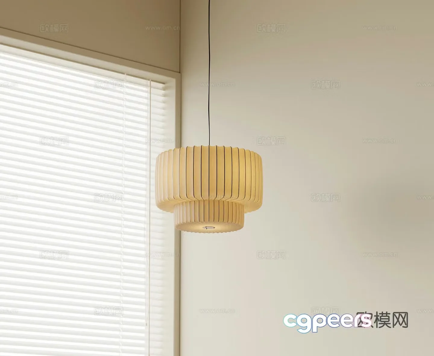 3D model of medieval style chandelier