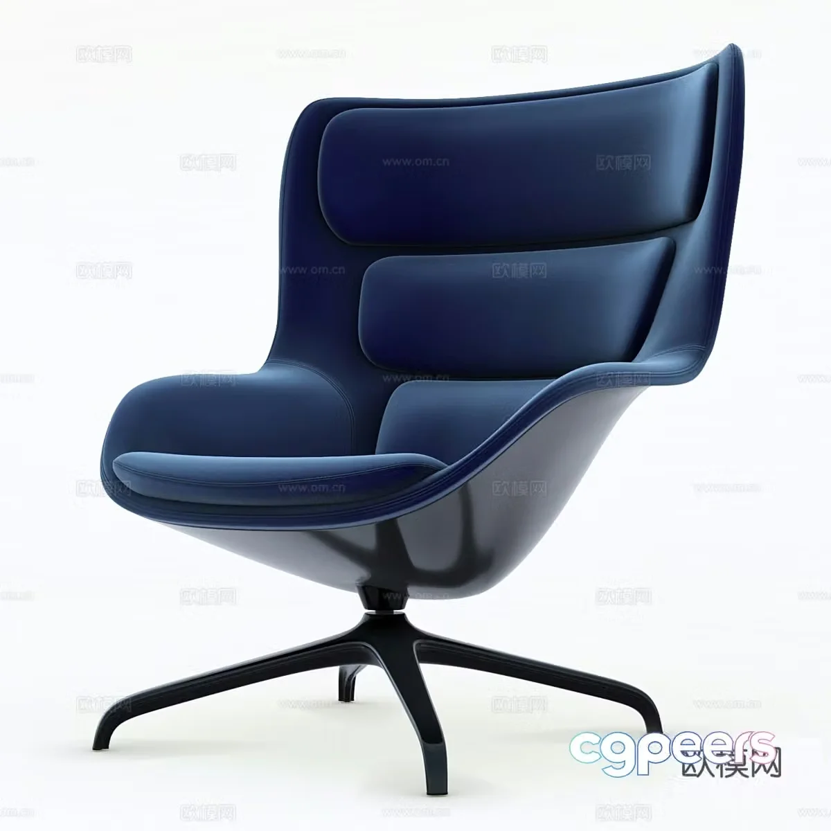 Herman Miller Striad Leisure Chair 3D Model