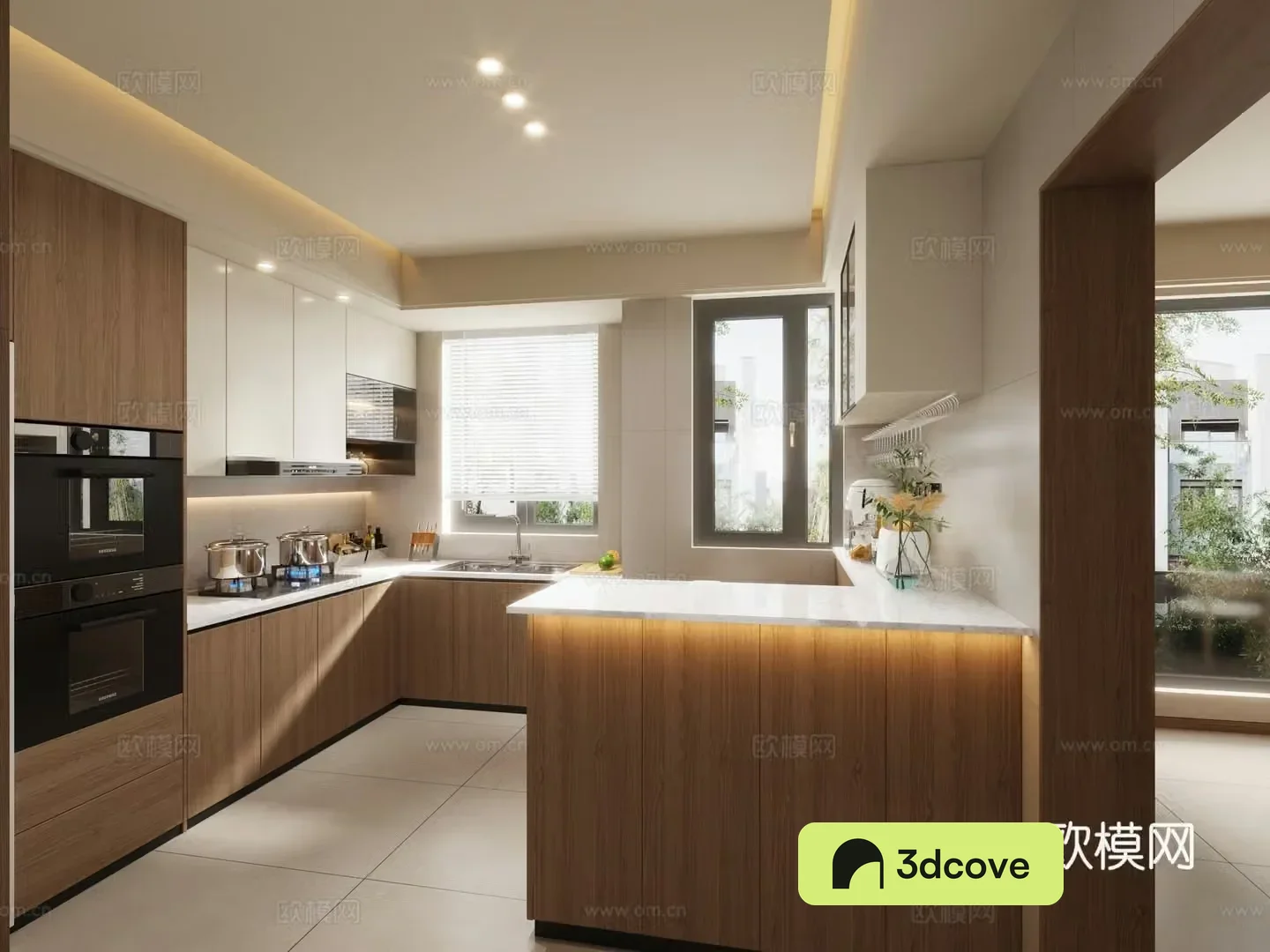 aesthetic kitchen renderings in Song Dynasty
