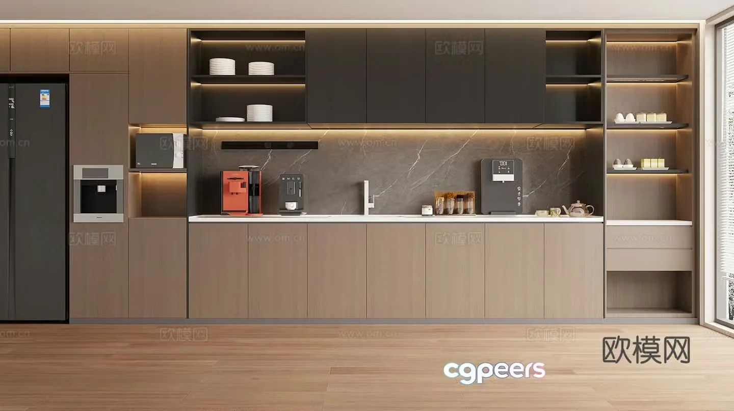 Italian pantry 3D model