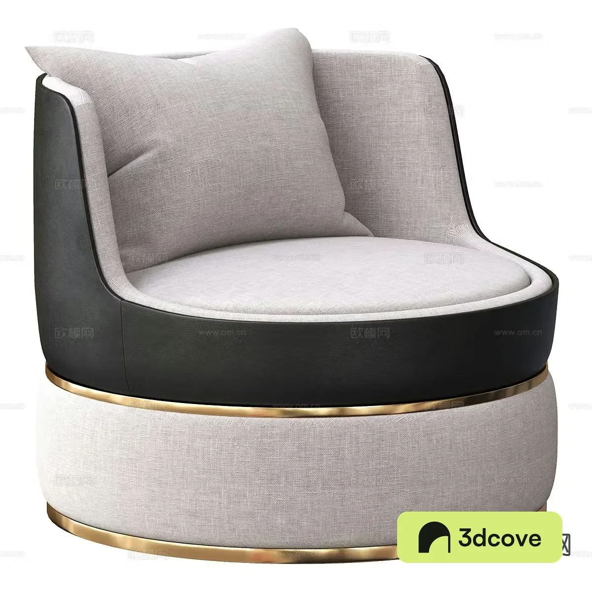 Single sofa armrest sofa