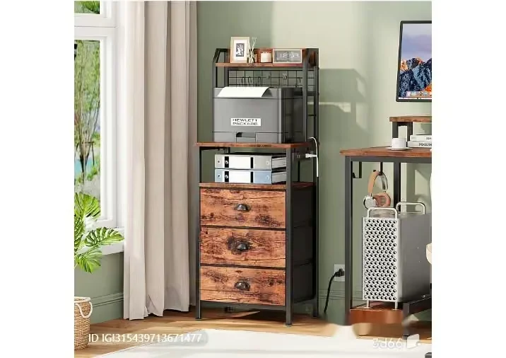 A Rustic Home Office 3D Model – 10078 – VRAY Render