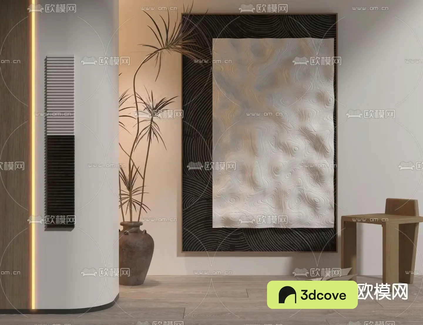 Modern decorative painting Three-dimensional painting