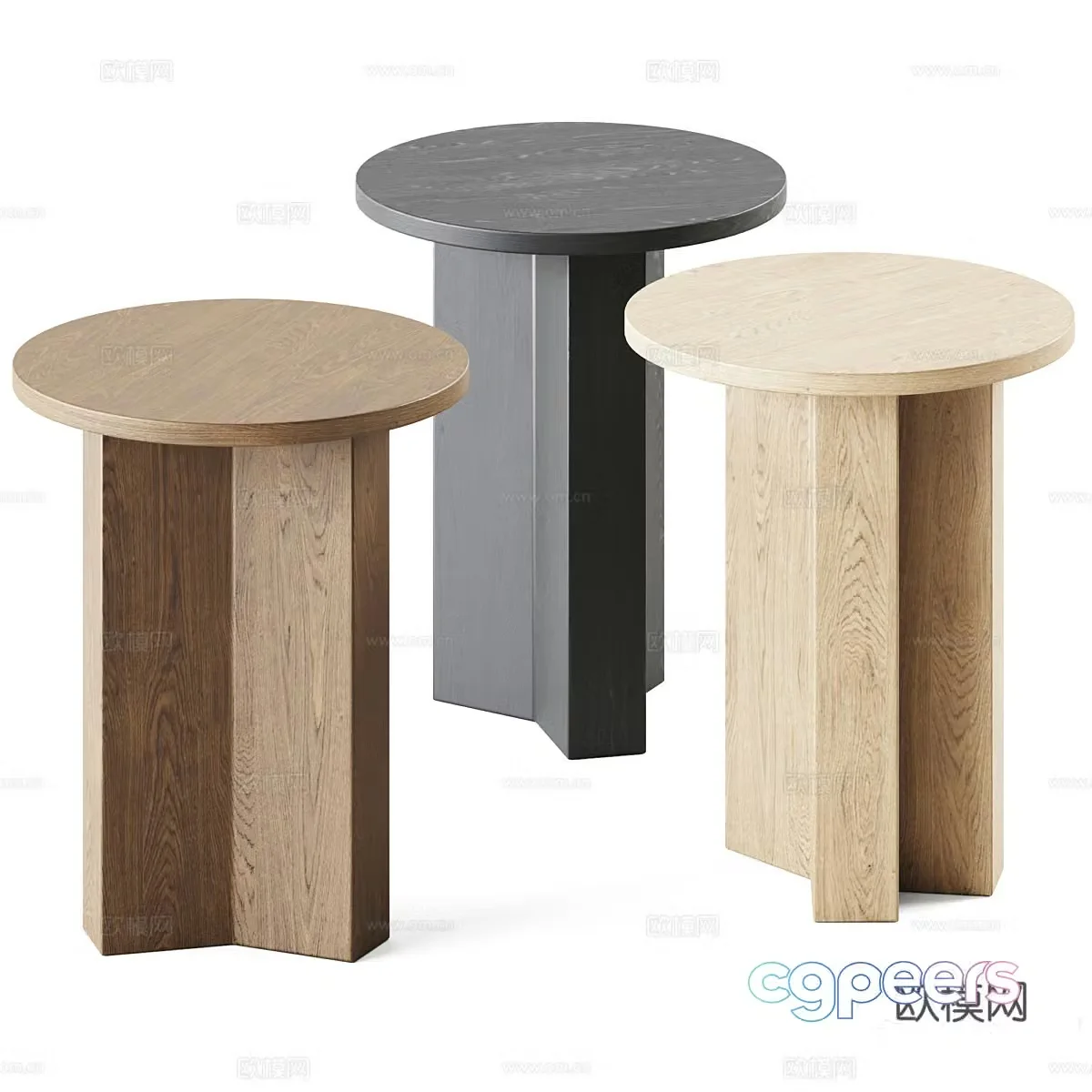 Side table Trapeza D403d model