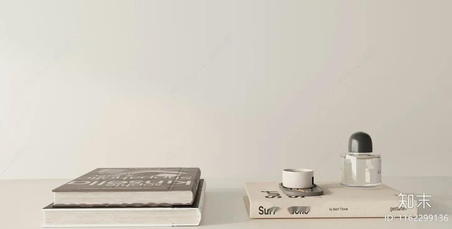 White Surf Shack Book 3D Model – 1943 – VRAY Render