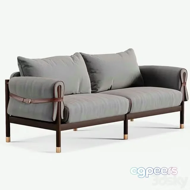 3ds Max Free – ROVER 3 SEATER SOFA