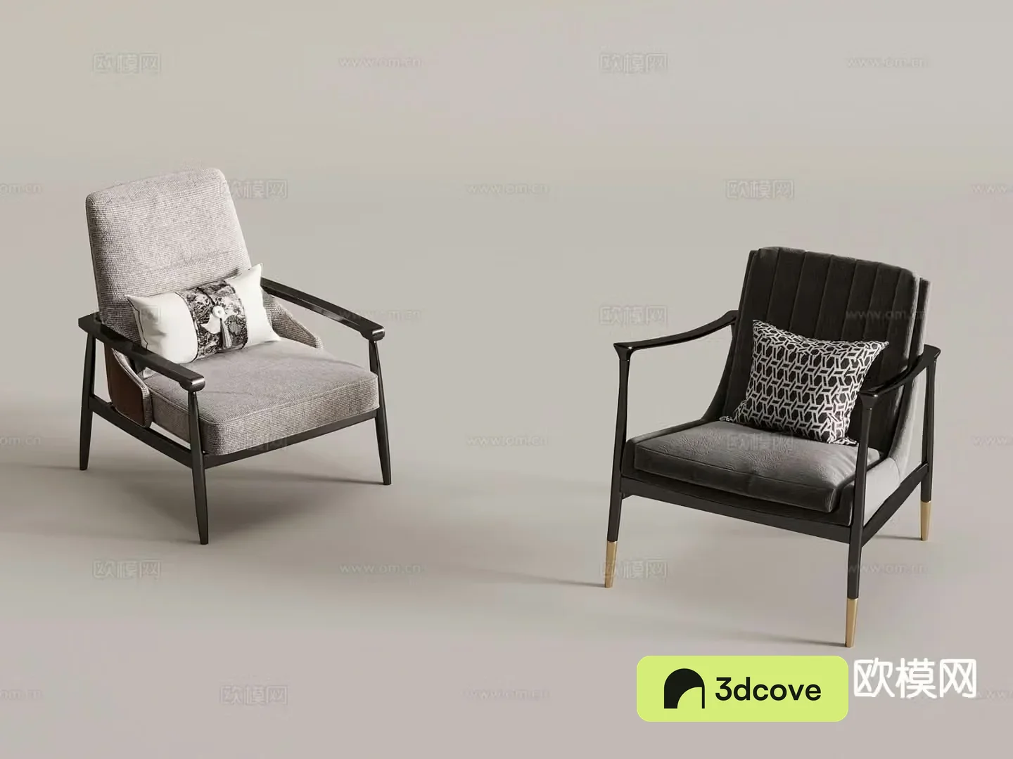 New Chinese style chair leisure chair armchair
