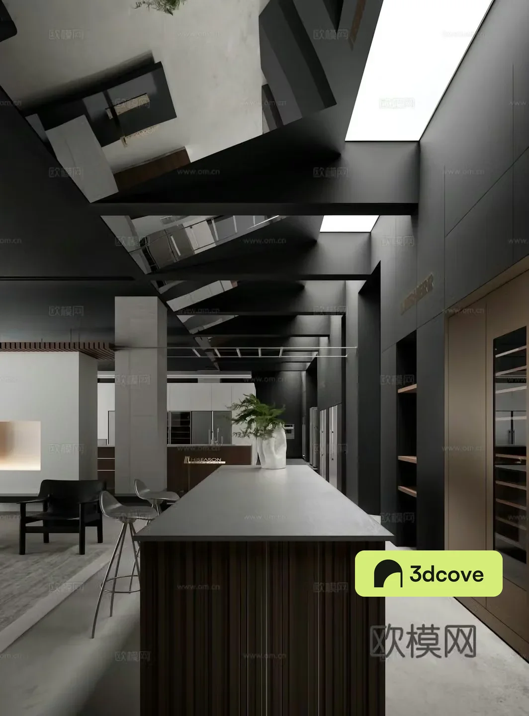 Modern furniture store
