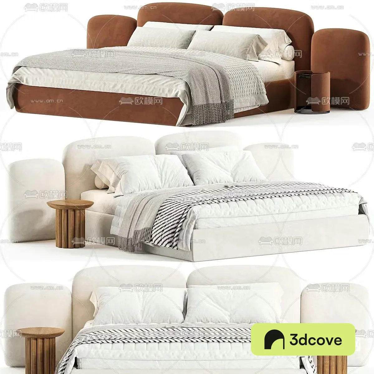 Paolo double bed