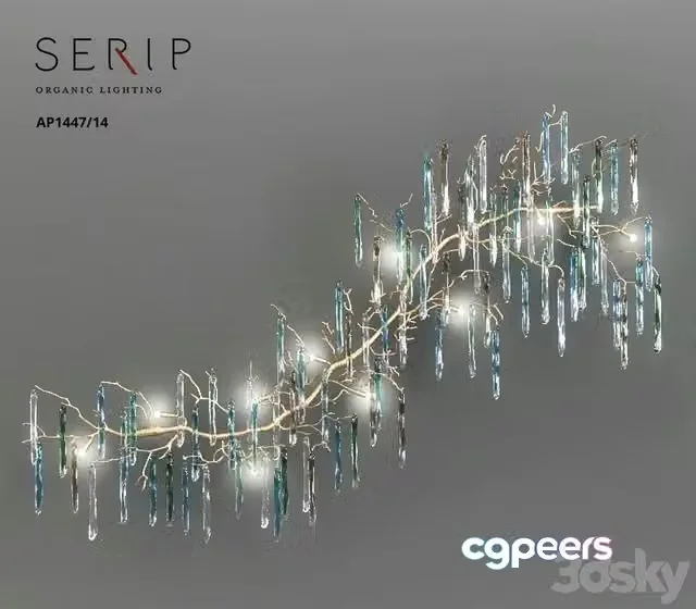 3ds Max Free – Serip1447-14 sconce