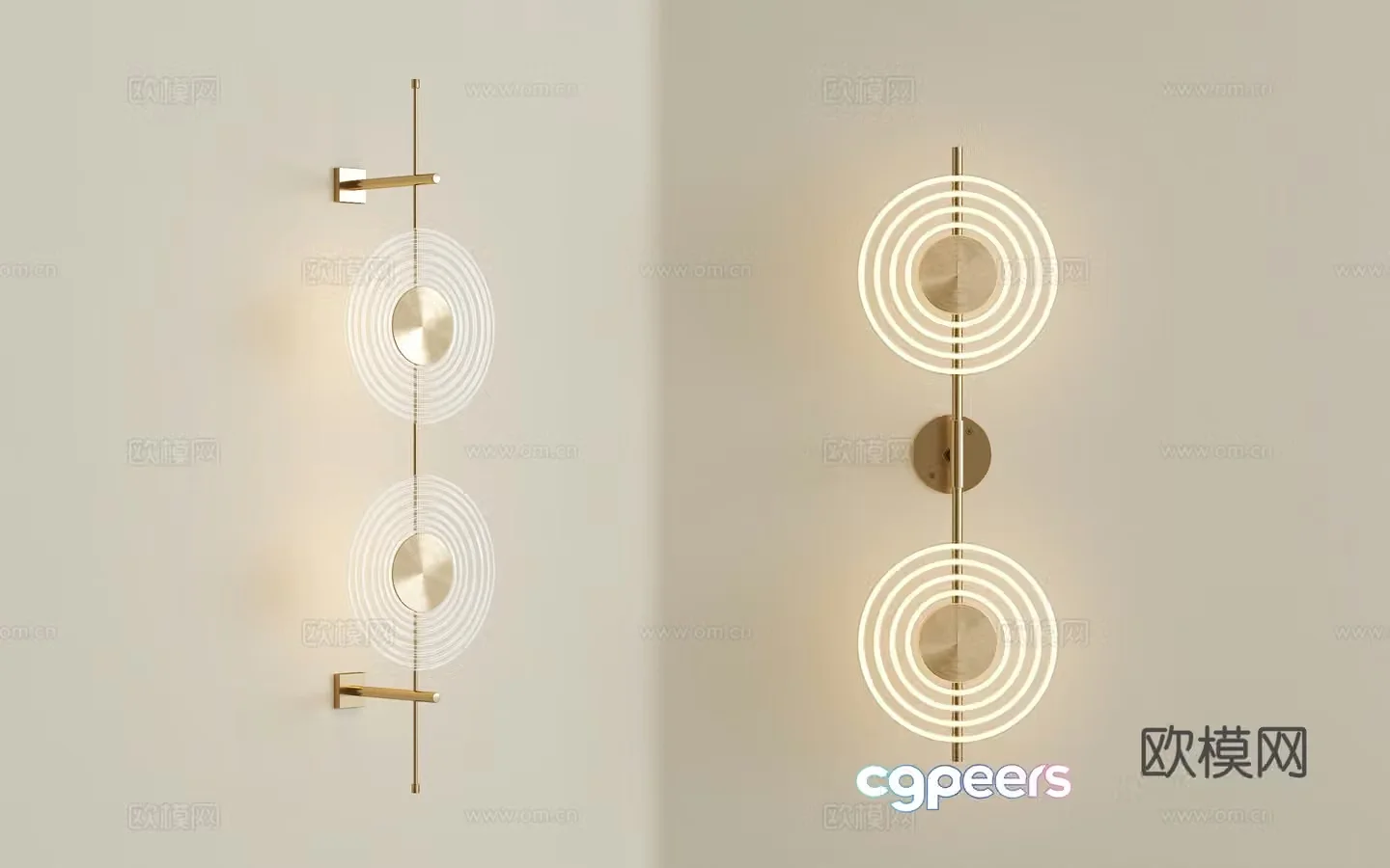 Light luxury Italian wall lamp Modern Italian light luxury wall lamp Crystal wall lamp Glass wall lamp Hotel wall lamp 3D model