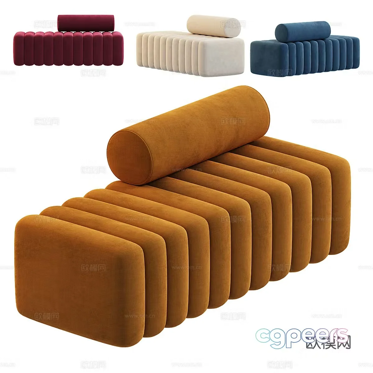 Modern Italian JOPPA sofa 3d model