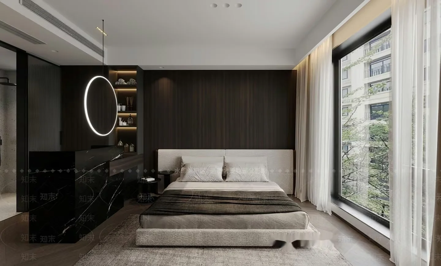 Modern Bedroom Design 3D Model – 20116 – VRAY Render