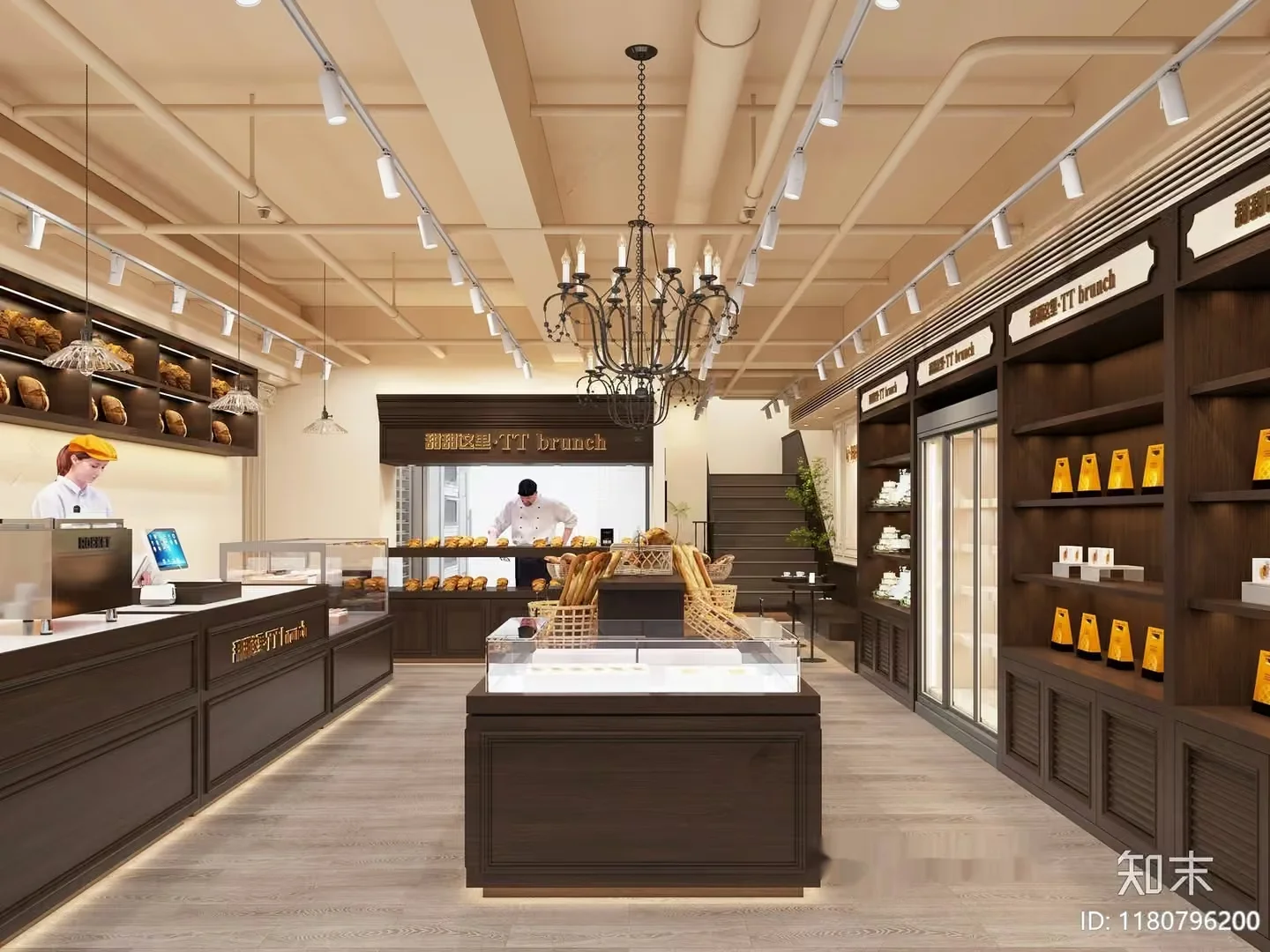 A Bakery Store 3D Model – 14199 – CORONA Render