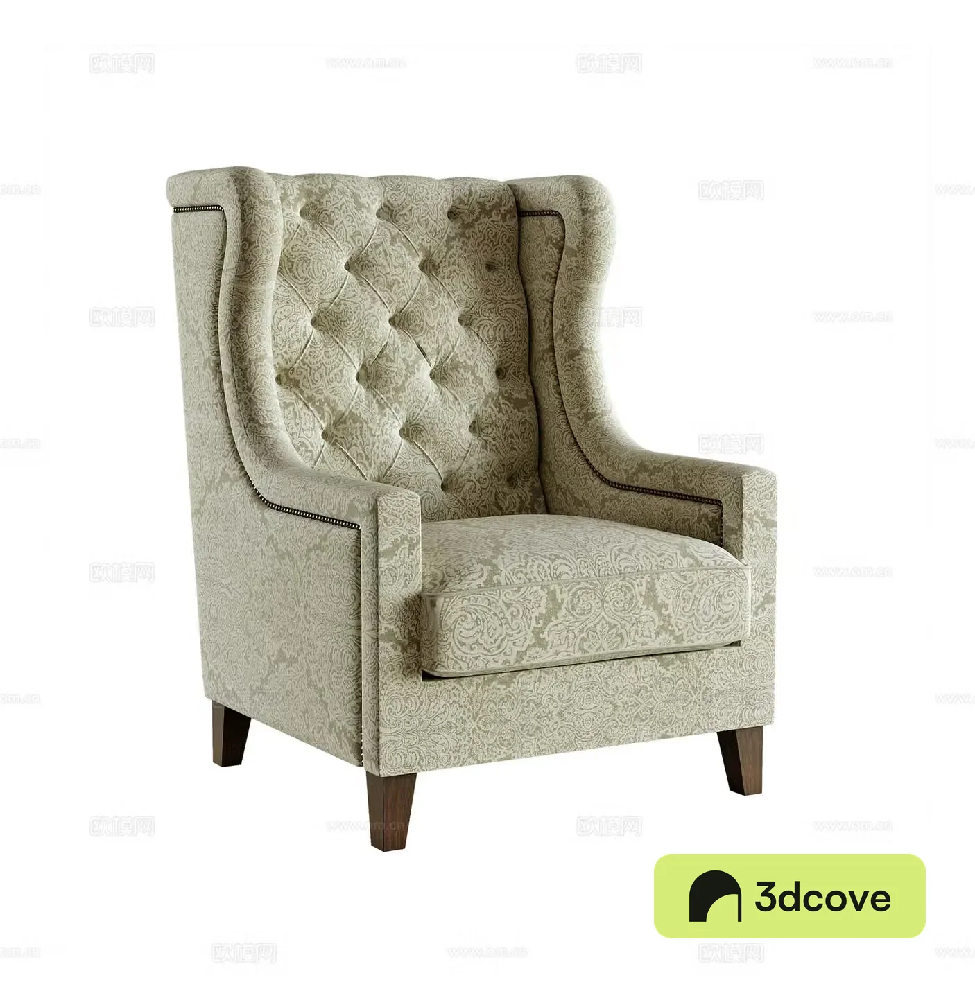 American single sofa