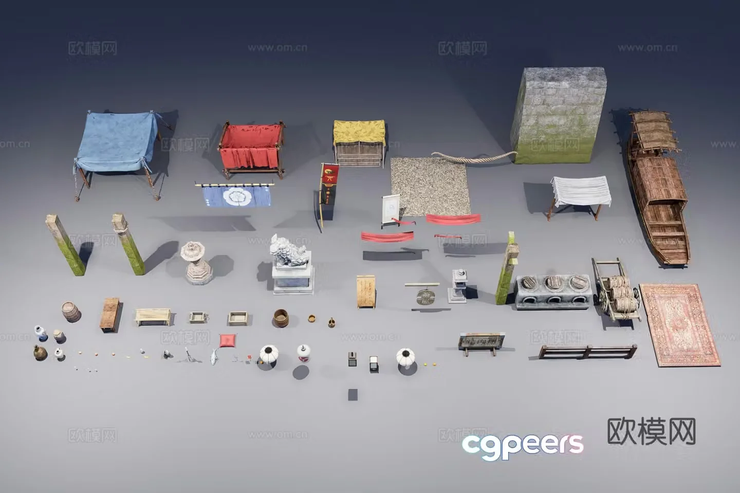Japanese 3D model
