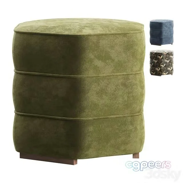 3ds Max Free – Pouffe Lyla Soho Home