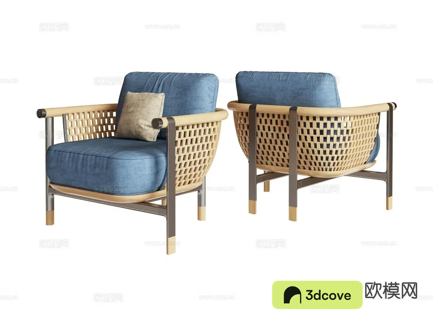 visionnaire- single sofa rattan sofa