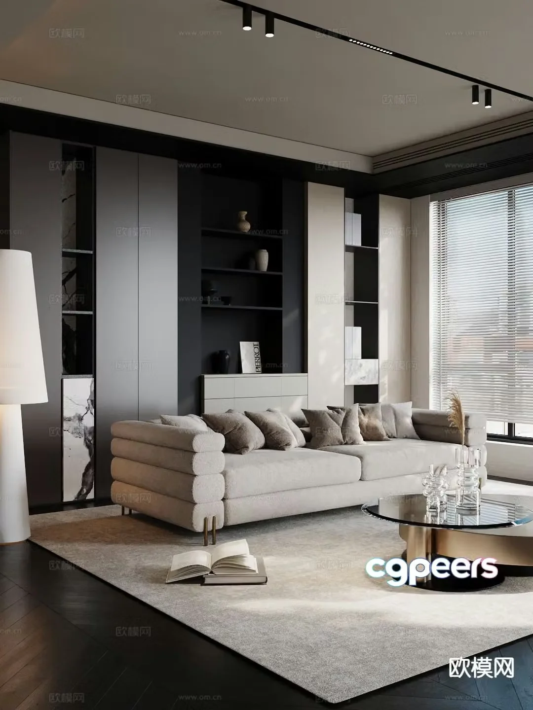 Italian love sofa 3d model