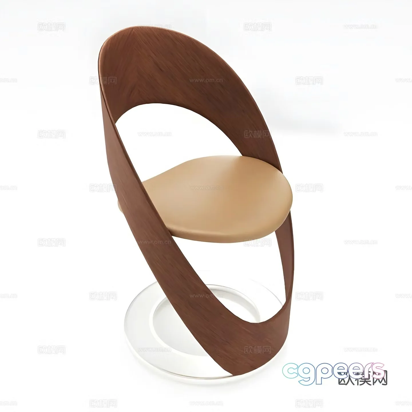 chair lounge chair bar stool 3d model