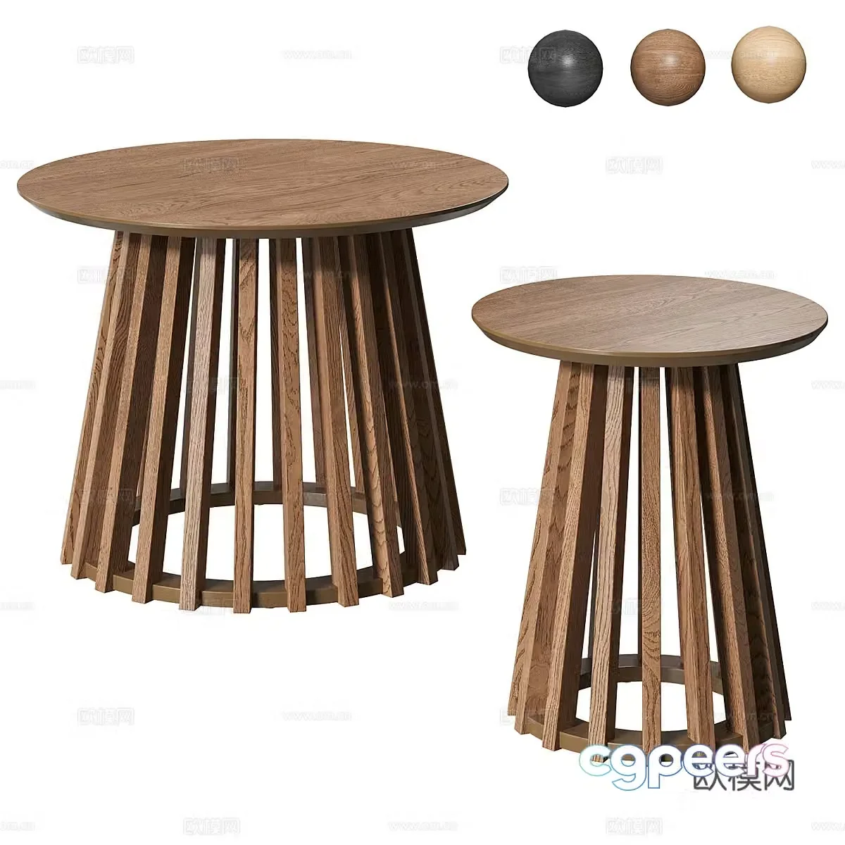 New Chinese Mound Coffee Table 3D Model