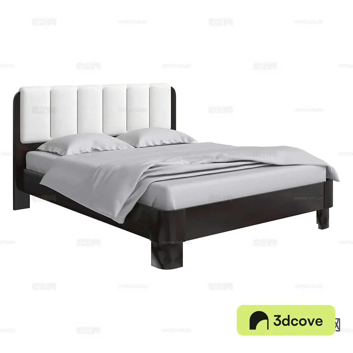 Modern double bed