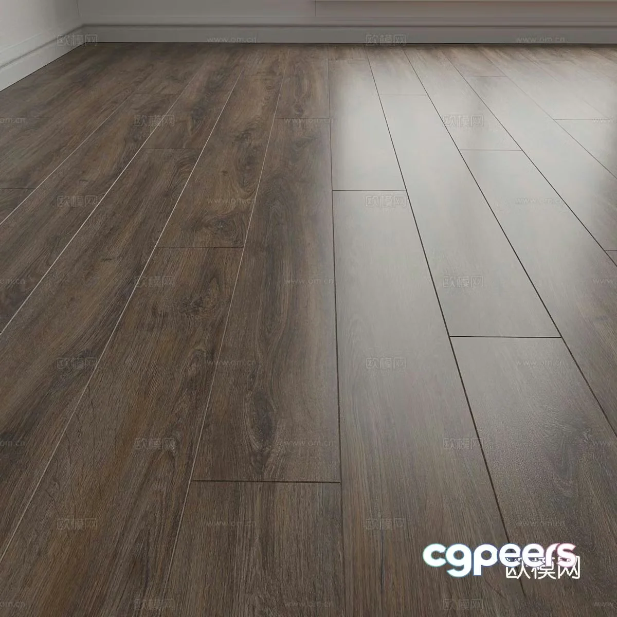 New Chinese style wooden floor 3D model