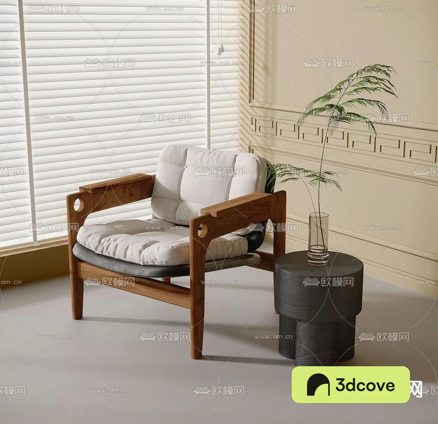 Wabi Sabi Lounge Chair Armchair