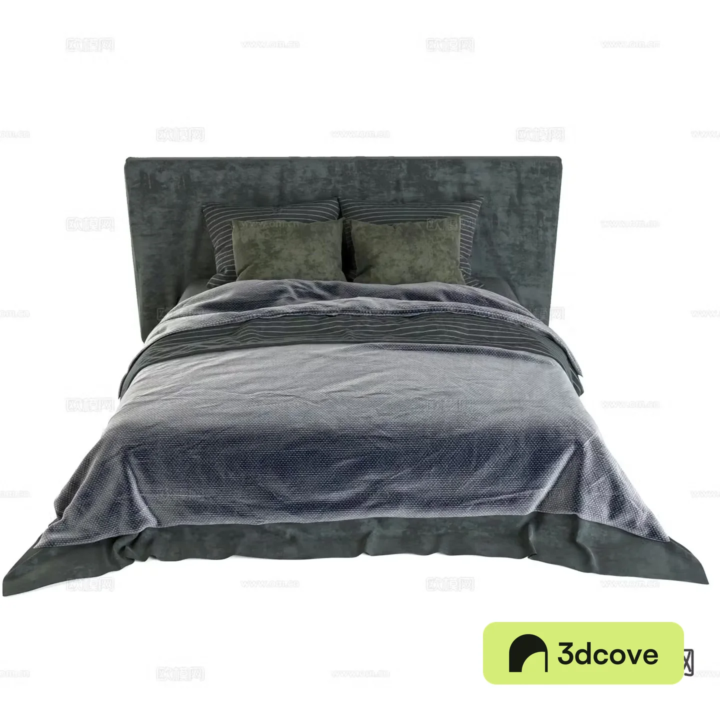 Modern double bed