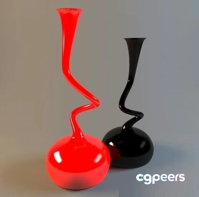 3ds Max Free – 2 vases