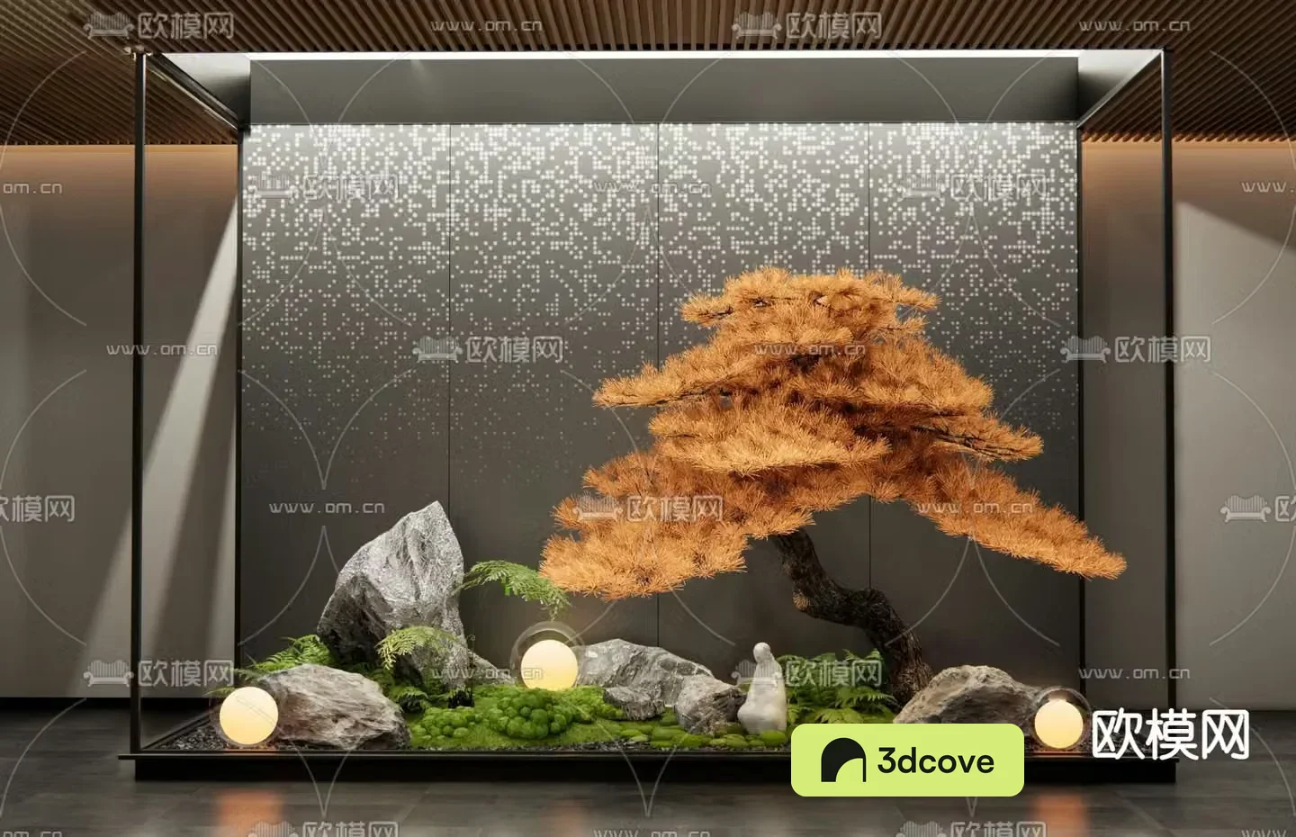 New Chinese style indoor landscaping