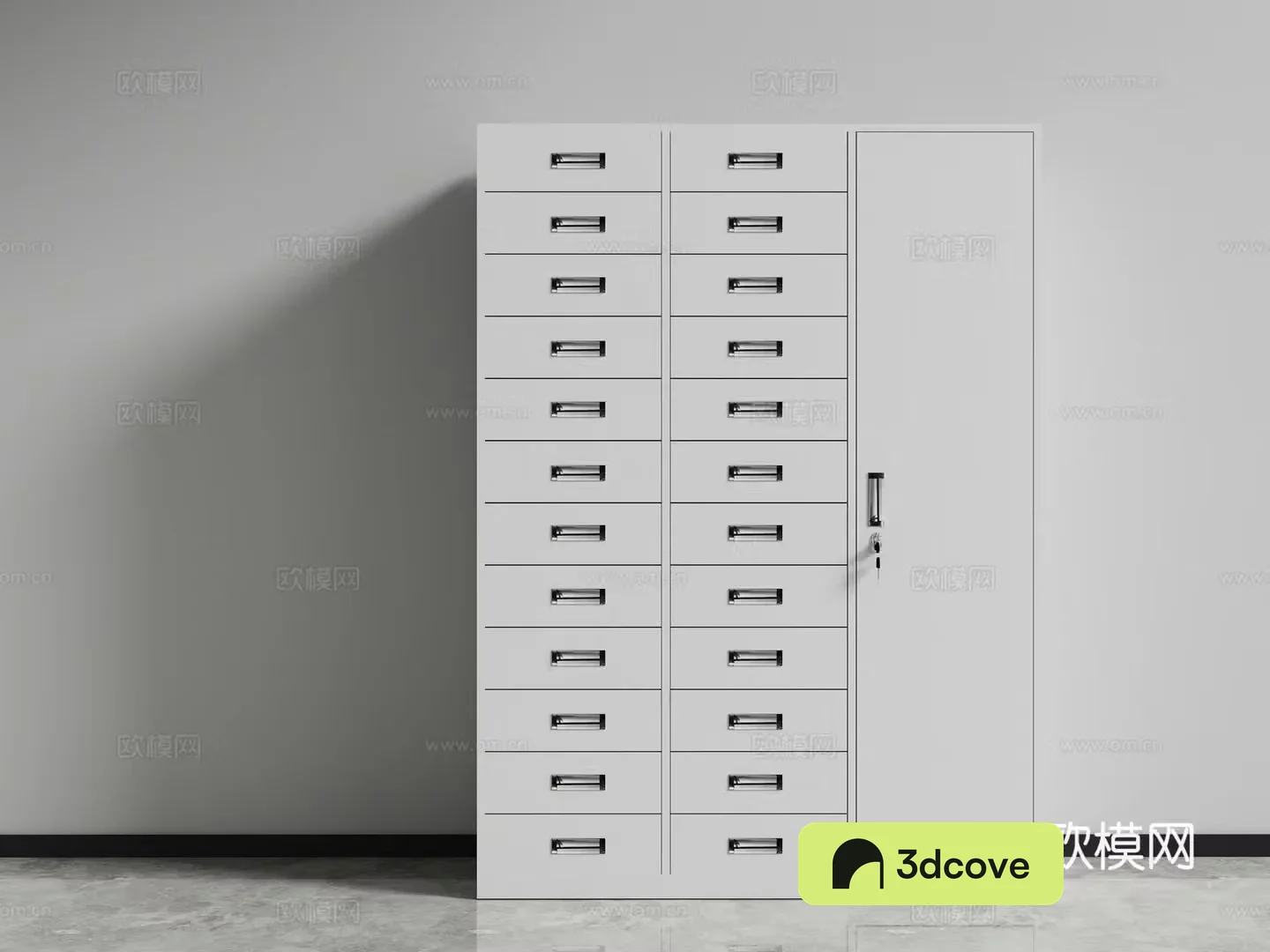 File cabinet locker iron cabinet