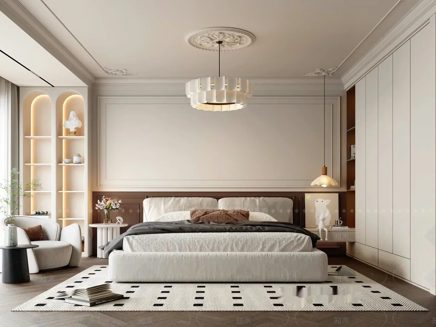 Cozy Bedroom 3D Model – 20439 – VRAY Render