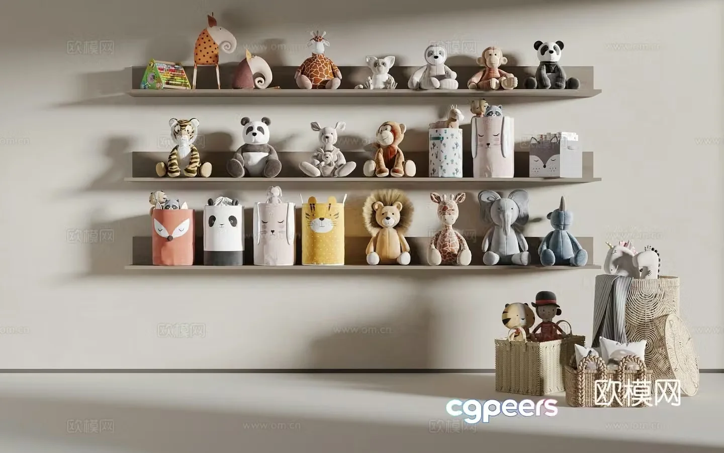 Children’s toys 3d model