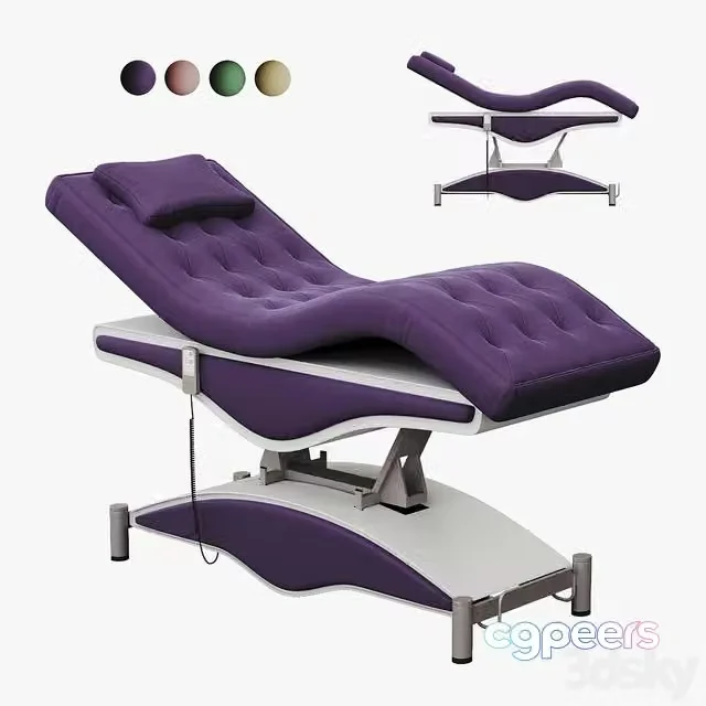3ds Max Free – Massage bed for spa Yoocell OC1245