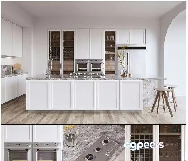 3ds Max Free – Kitchen L ORIGINE Aeterna